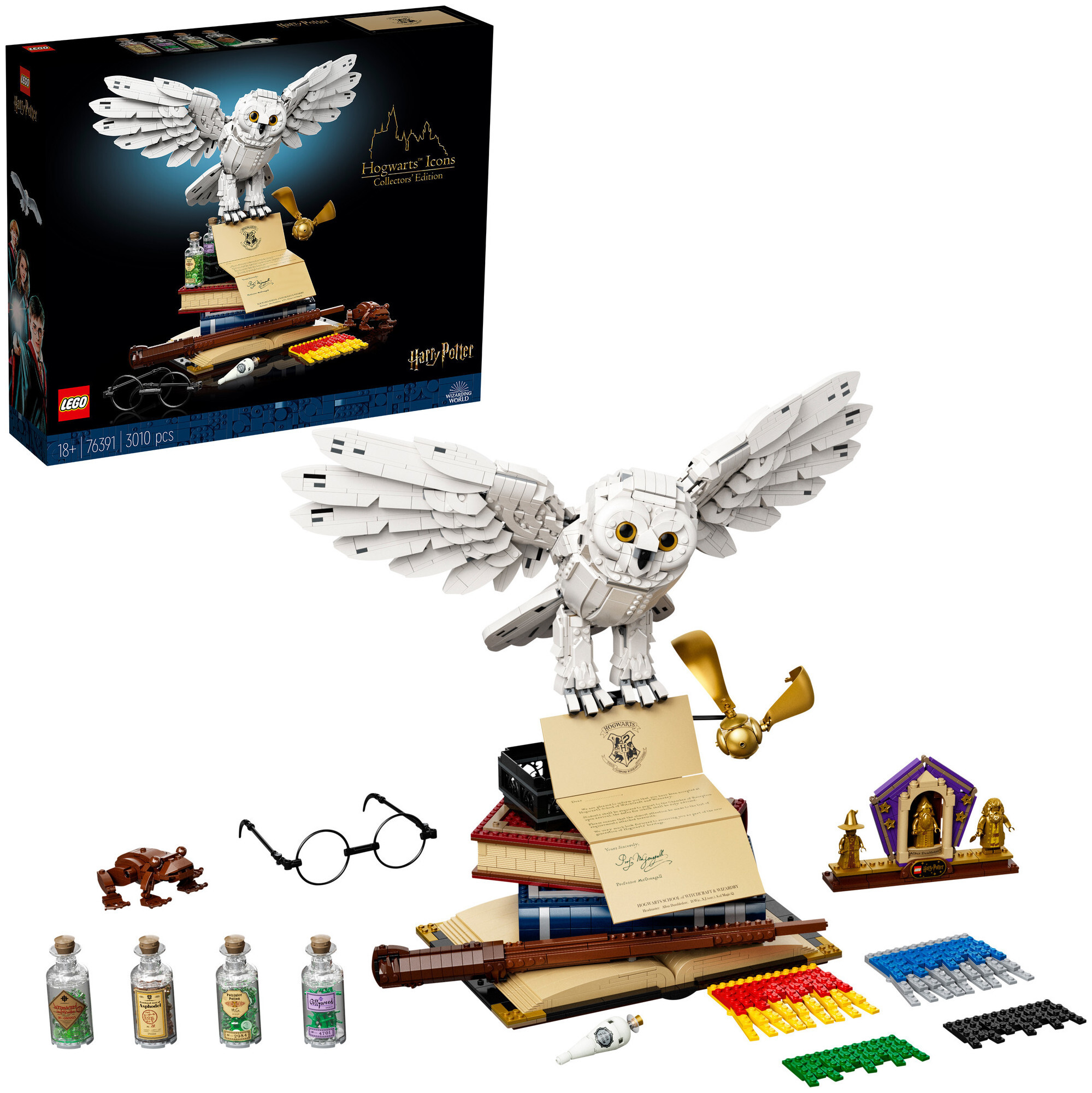 Image of Lego® Harry Potter™ 76391 Hogwarts™ Ikonen – Sammler-Edition (Lego® Rare Set)
