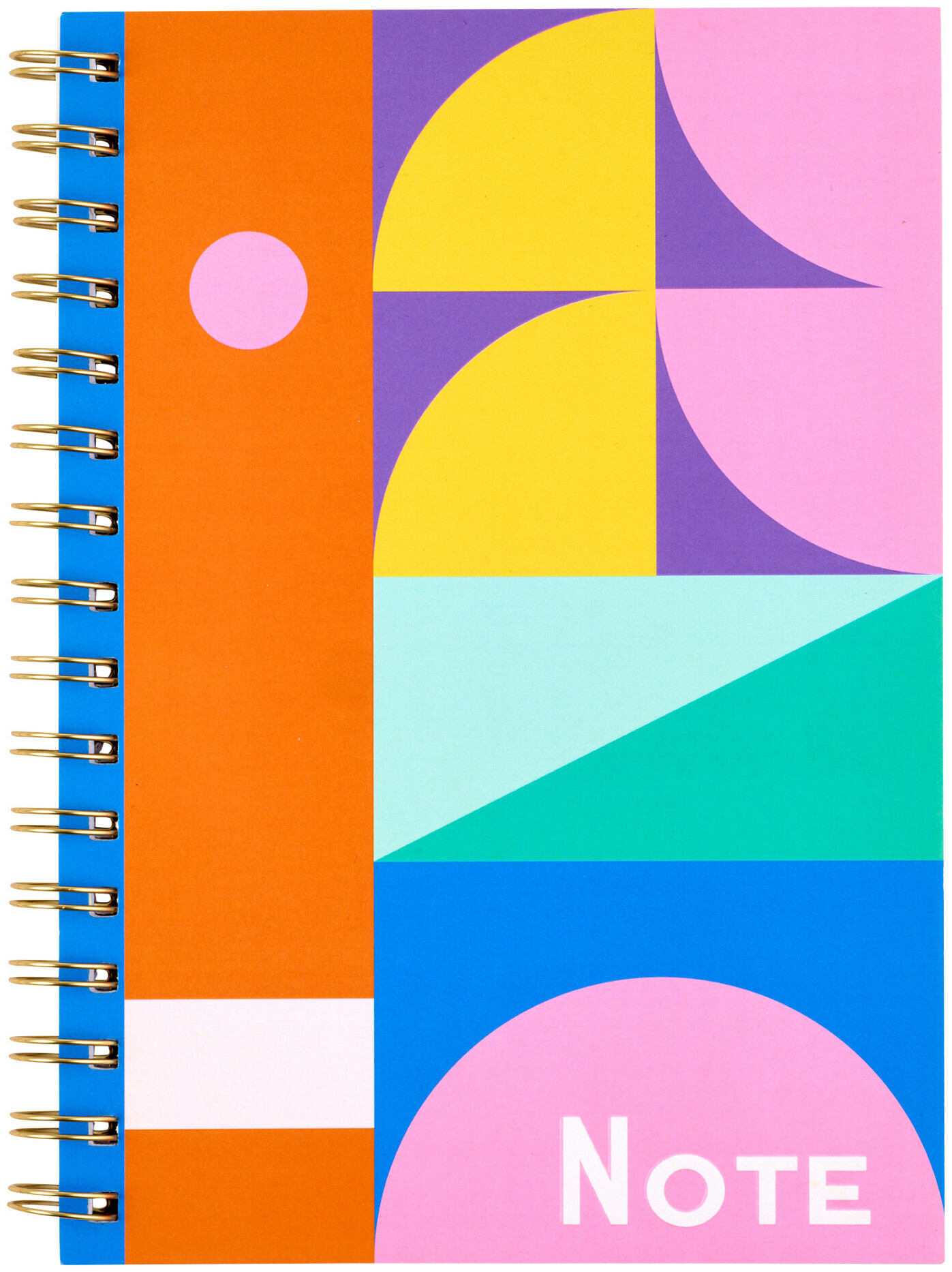 Image of Color Block Spiralheft A5 liniert