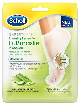 Image of Scholl Expert Care intensiv pflegende Fussmaske Aloe Vera