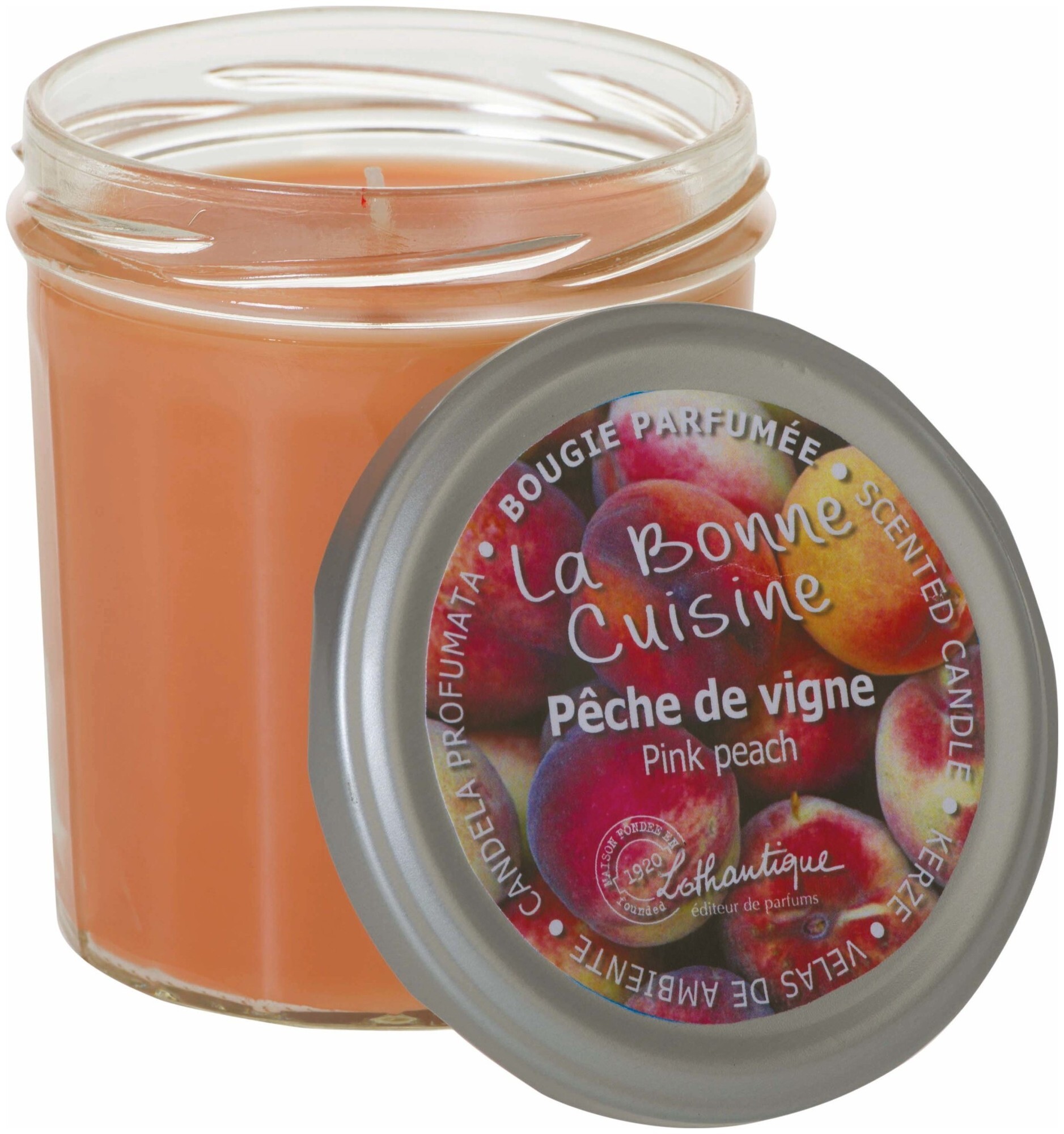 Image of Lothantique La bonne Cuisine Duftkerze Vineyard peach