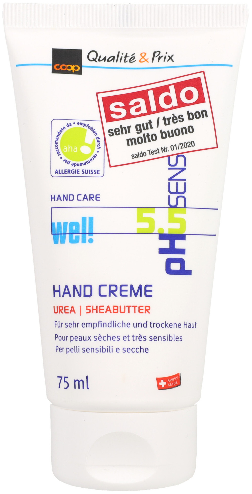 Image of well pH 5.5 Sensitive Handcreme