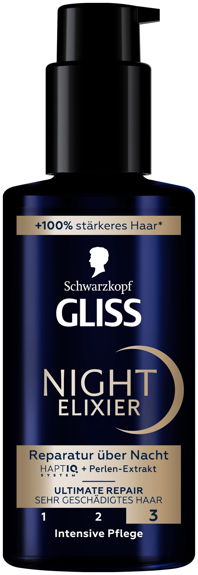 Image of Schwarzkopf Gliss Night Elixier Ultimate Repair 100 ml