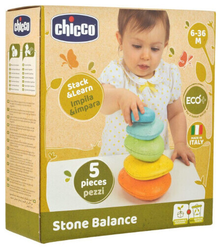 Image of Chicco Eco+ Stacking stones balance