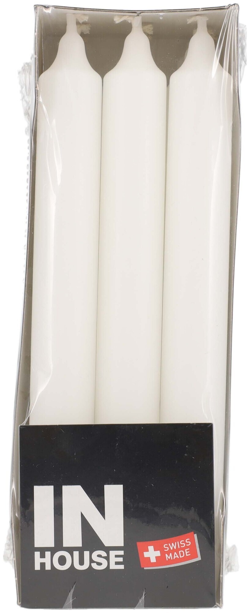 Image of InHouse Stabkerzen weiss 2.2x19cm 9 Stück