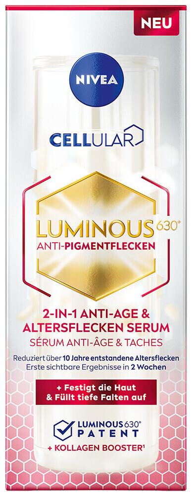 Image of Nivea Cellular Luminous630® 2in1 Anti-Age & Altersflecken Serum