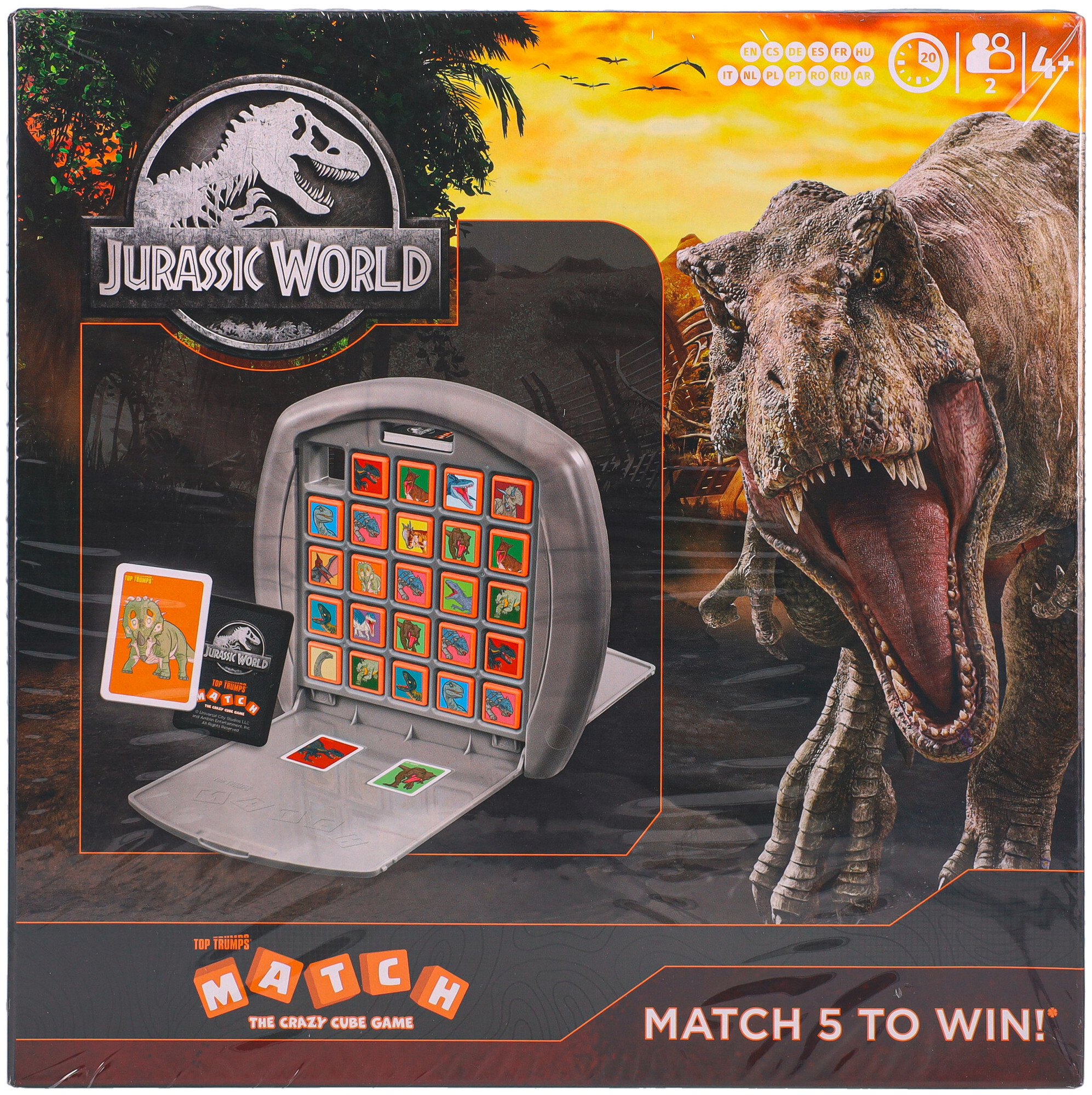 Image of Top Trumps Match Jurassic World