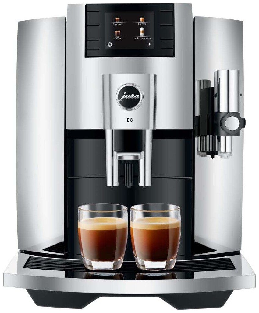 Jura Kaffeevollautomat E8 Chrom (Sb)