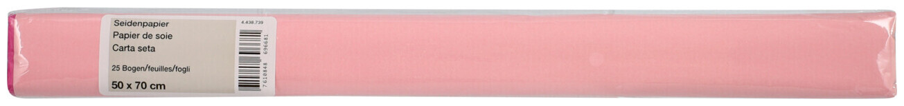 Seidenpapier pink 50x70cm 25 Stück