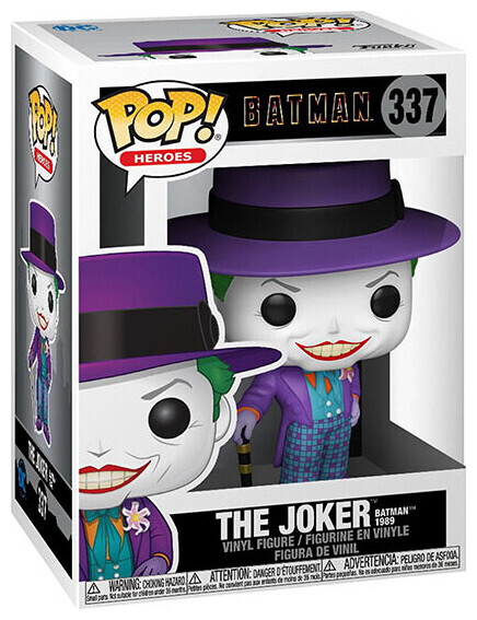 Image of Funko POP Heroes:Batman 1989-Joker w/Hat