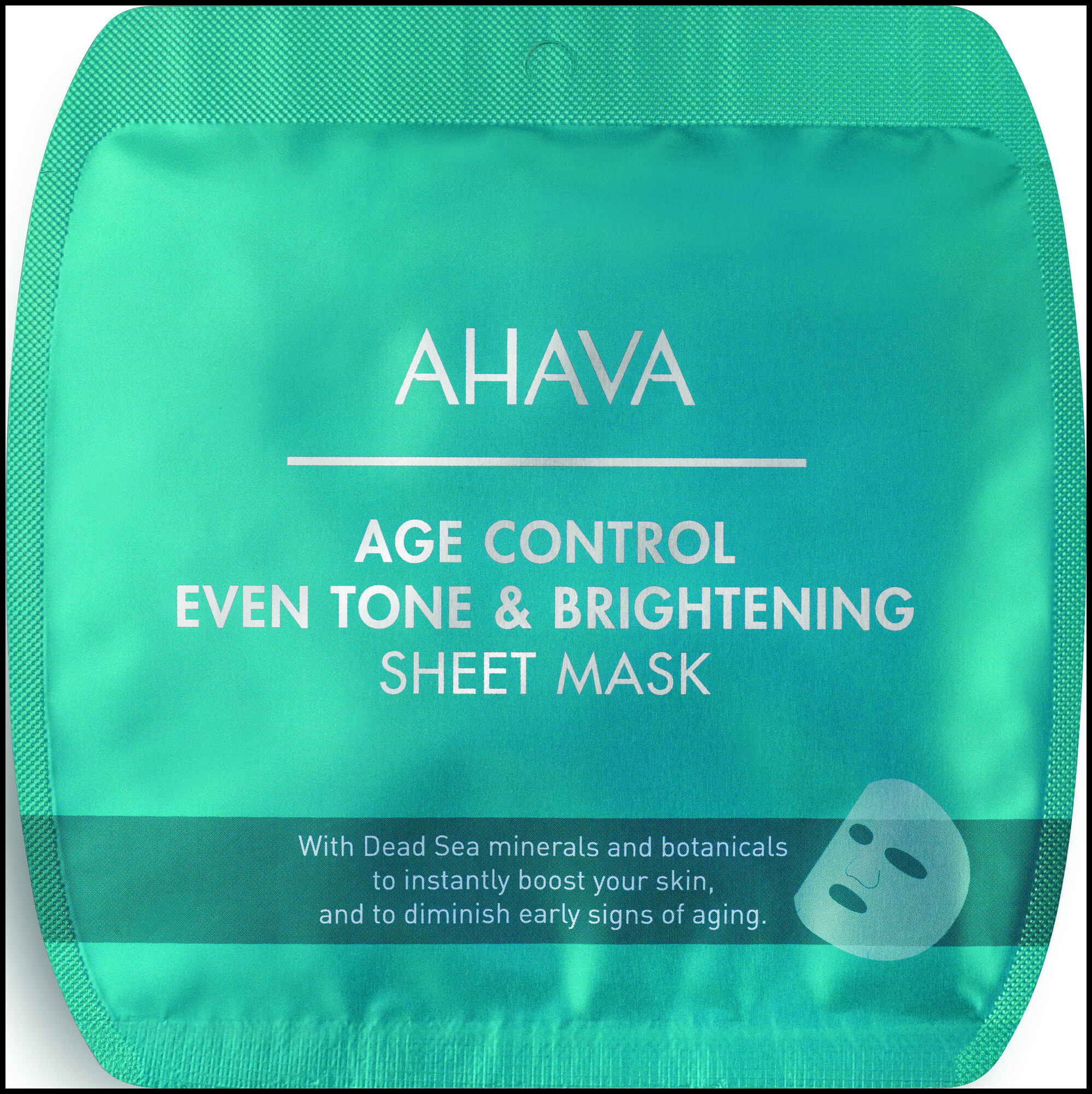 Image of Ahava Sheet Mask Age Control Even Tone & Brightening 17g