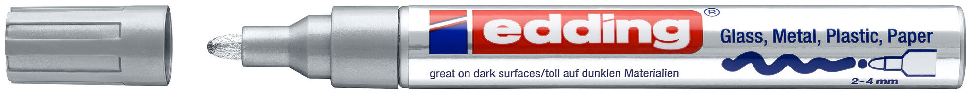 Image of edding Lackmarker 750-Crea silber