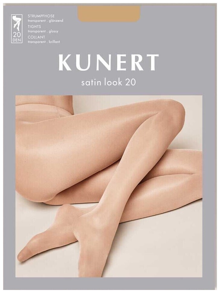 Kunert Satin Look 20 Damen Fein Strumpfhosen Golden 40/42
