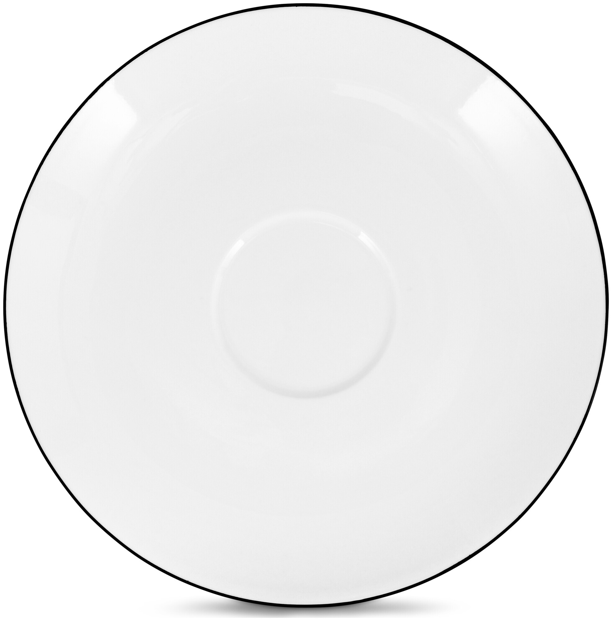 Espressountertasse 13.3cm Black Rim