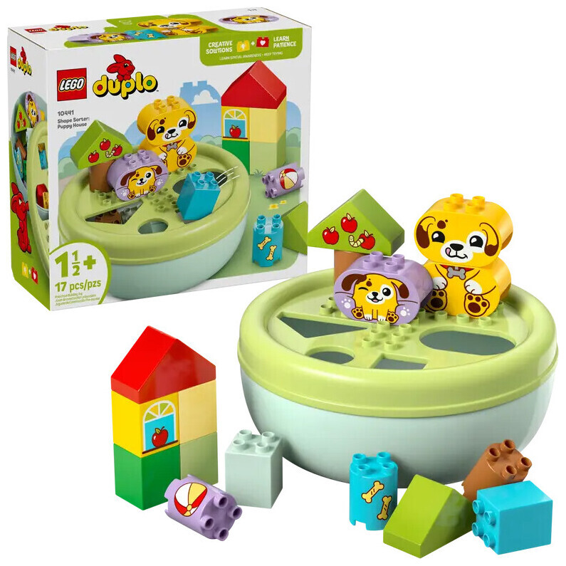 Lego Duplo Lego Duplo 10441 Formsortierer: Welpenhaus 1½+ Jahre