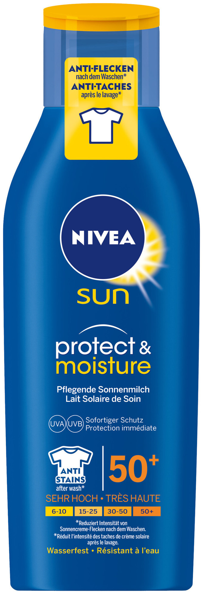 Image of Nivea Sun Protect & Moisture Sonnenmilch LSF 50+