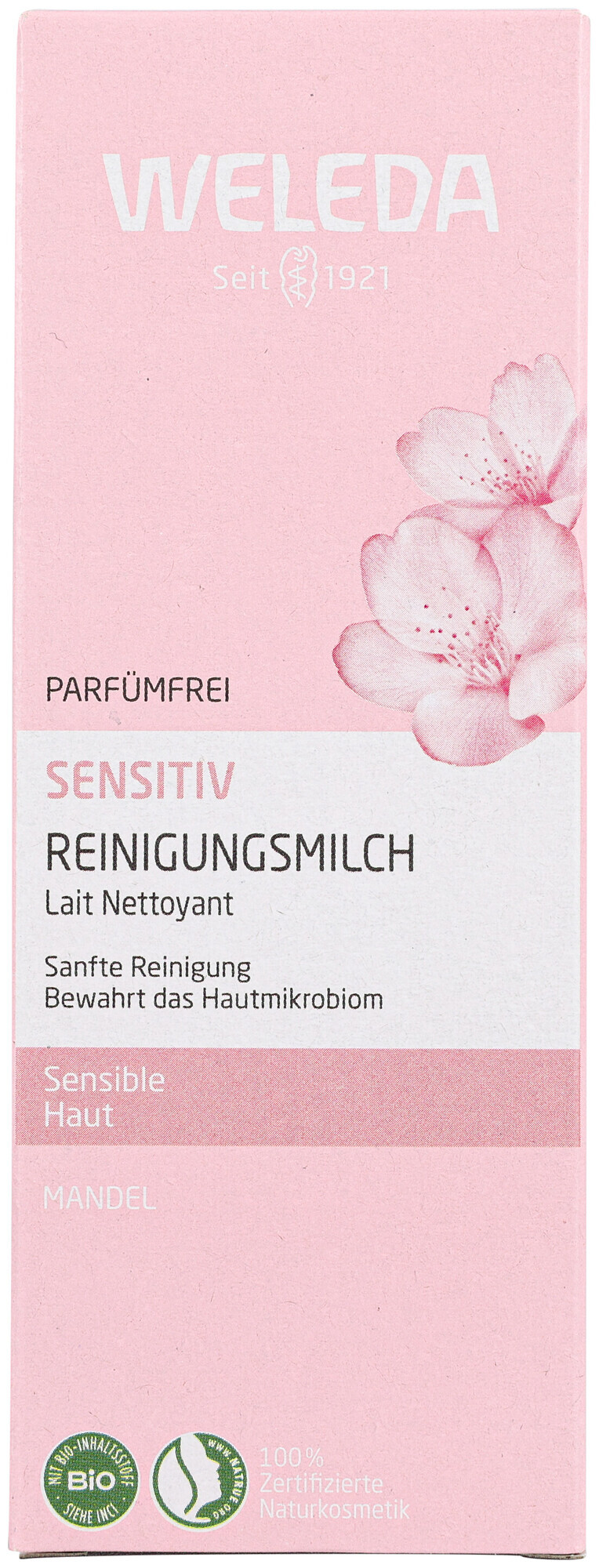 Image of Weleda Sensitiv Reinigungsmilch Mandel