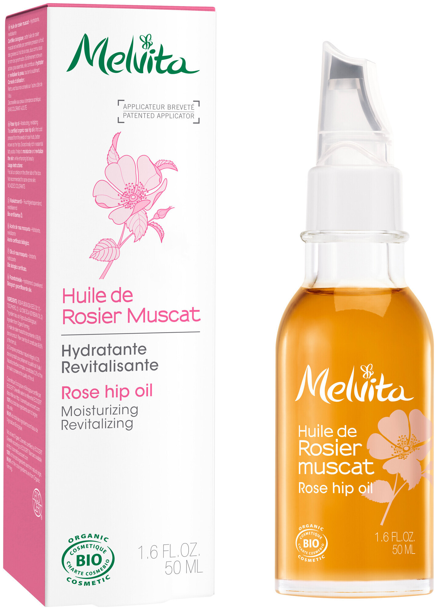 Image of Melvita Pflegeöle Muskatroseöl 50ml