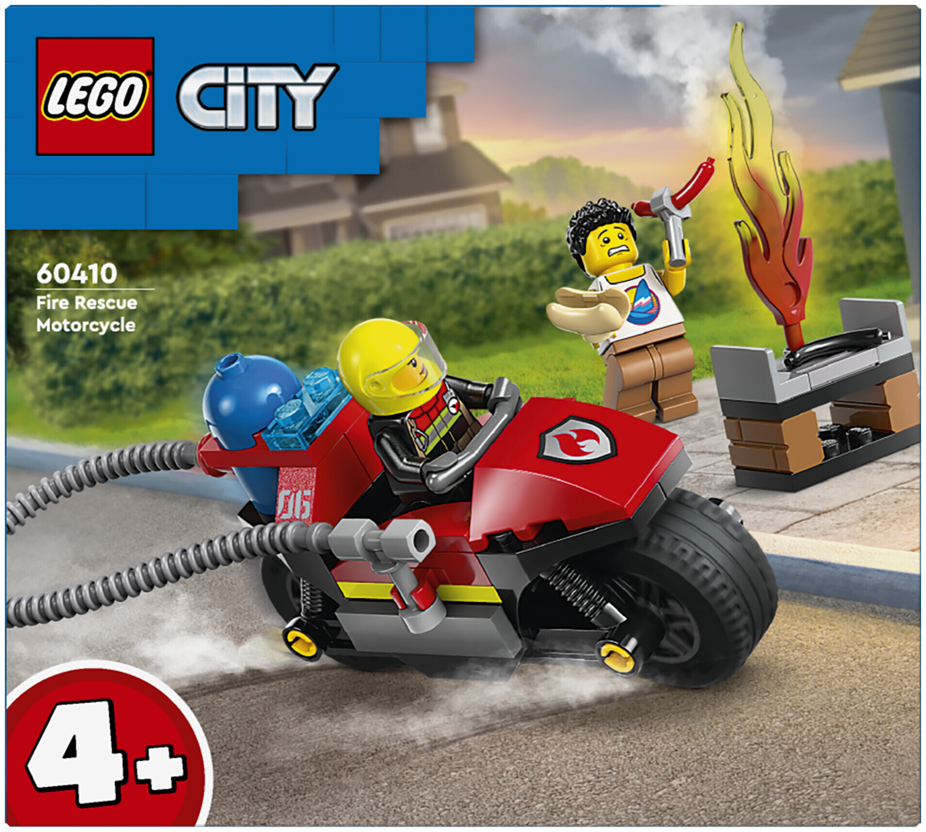 Image of Lego City 60410 Feuerwehrmotorrad