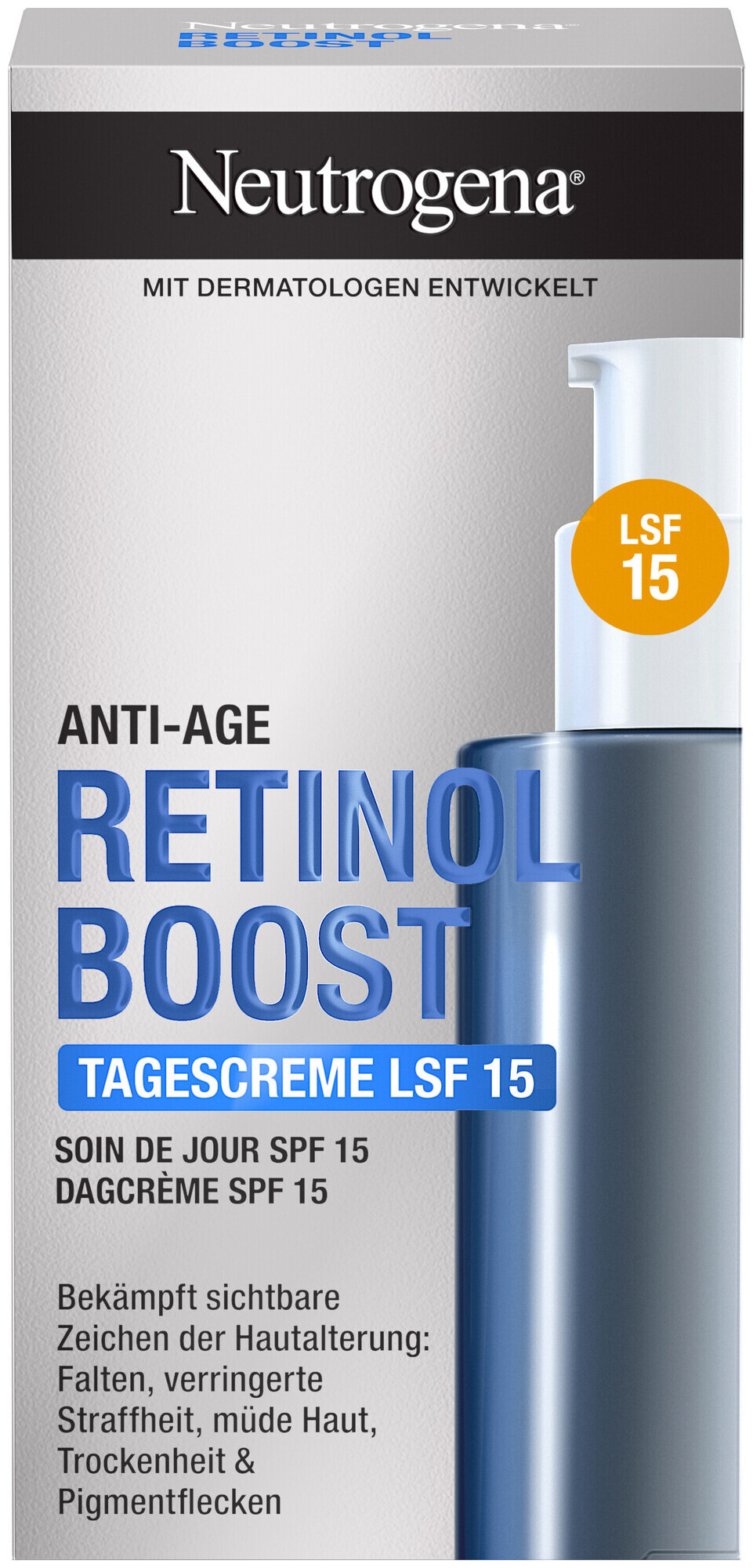 Image of Neutrogena Retinol Tagescreme Lsf15