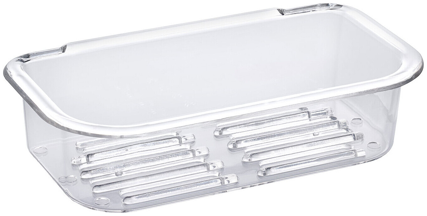 diaqua DiAqua Ersatz-Seifenschale Transparent | 4.5 × 20 × 10.5 cm