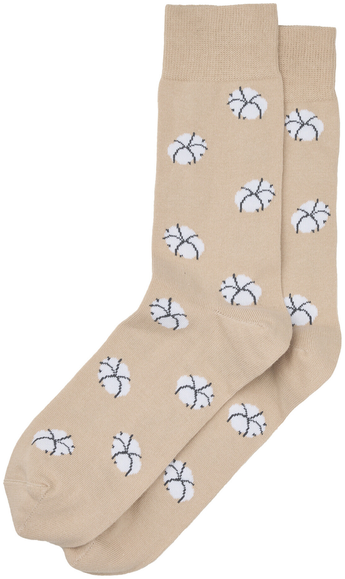 Image of Naturaline Textil men's socks CNl Knospe 40-42 beige