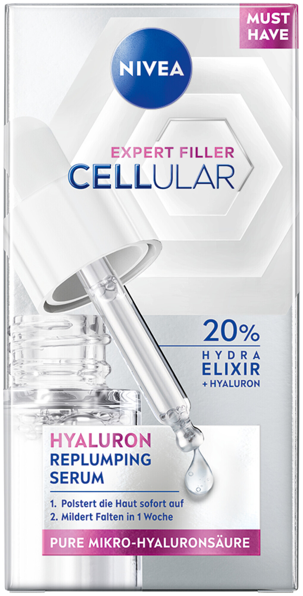 Image of Nivea Cellular Expert Filler Hyaluron Replumping Serum