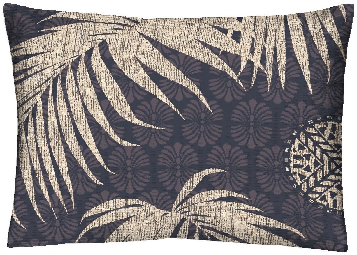 Image of Home Fashion Kopfkissenbezug Palms B 50x70 cm