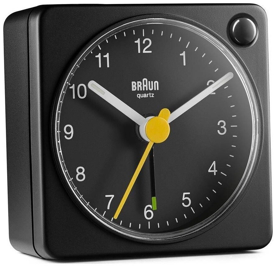 Braun Bc02Xb Reisewecker schwarz