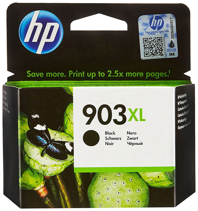 Image of HP Tintenpatrone 903Xl black OfficeJet T6M15Ae