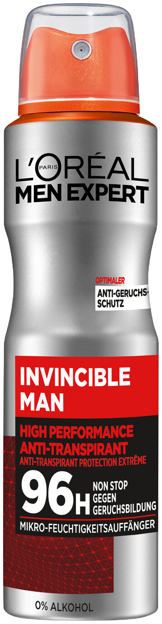 Image of L'oréal Paris L'Oréal Men Expert Deo Spray Invincible Man 96h 150ml