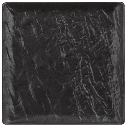 Platte quadratisch schwarz 15x15cm