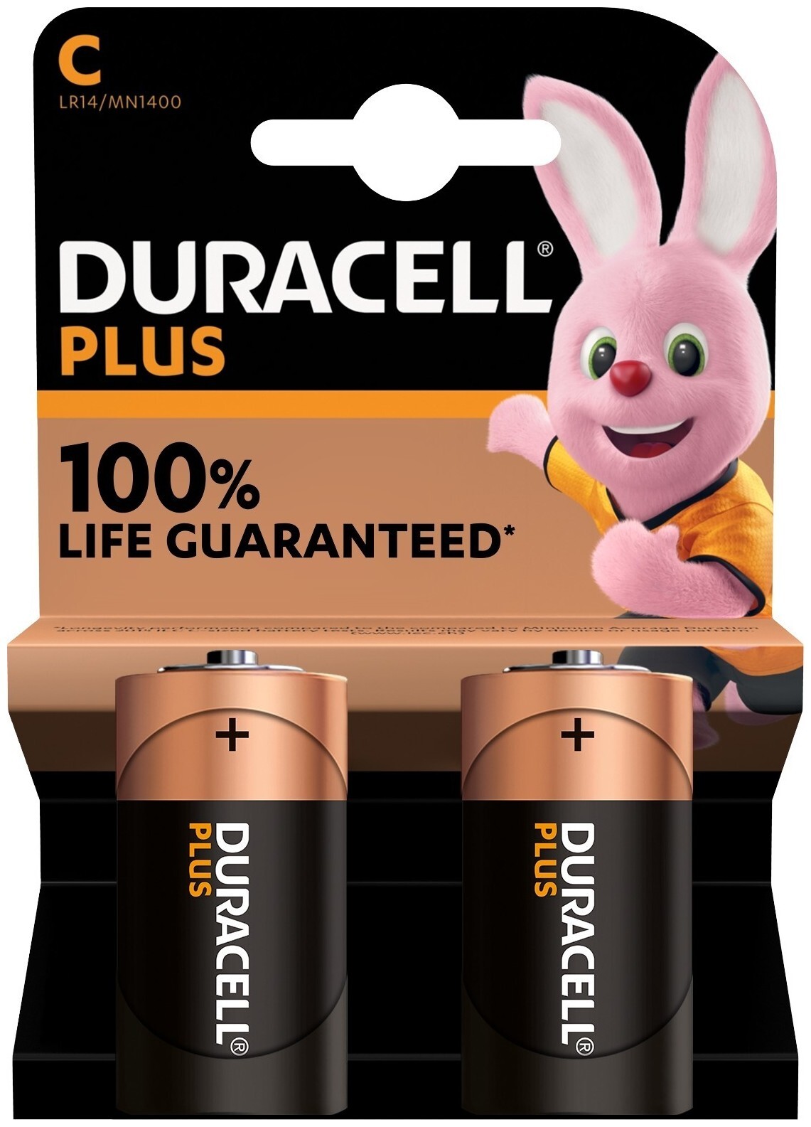 Image of Duracell Batterien Plus C/Lr14 2 Stück