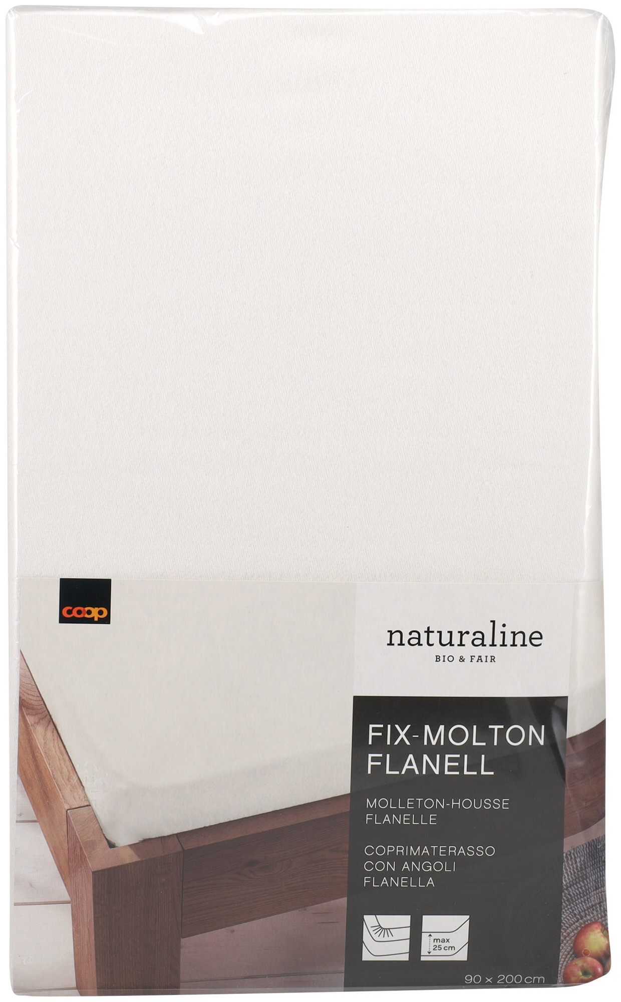 Image of Naturaline Textil Naturaline Molton 90x200cm