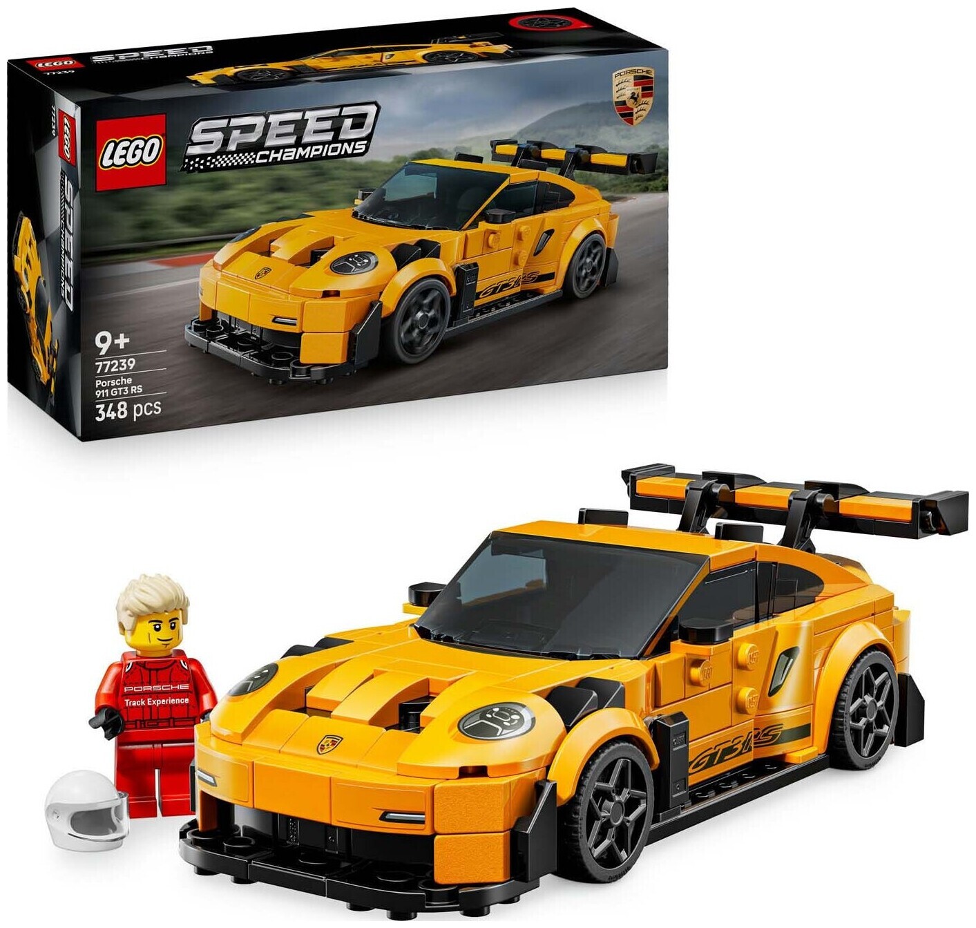 Lego Speed Champions Lego Speed Champions 77239 Porsche 911 GT3 RS Supersportwagen 9+ Jahren
