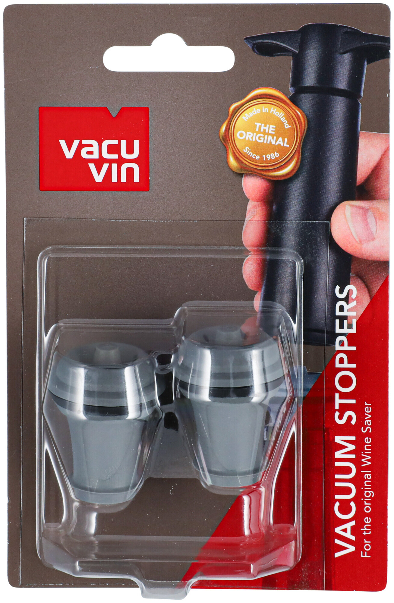 Image of Vacuvin Vacu Vin Vakuum-Weinstopfen 2 Stück