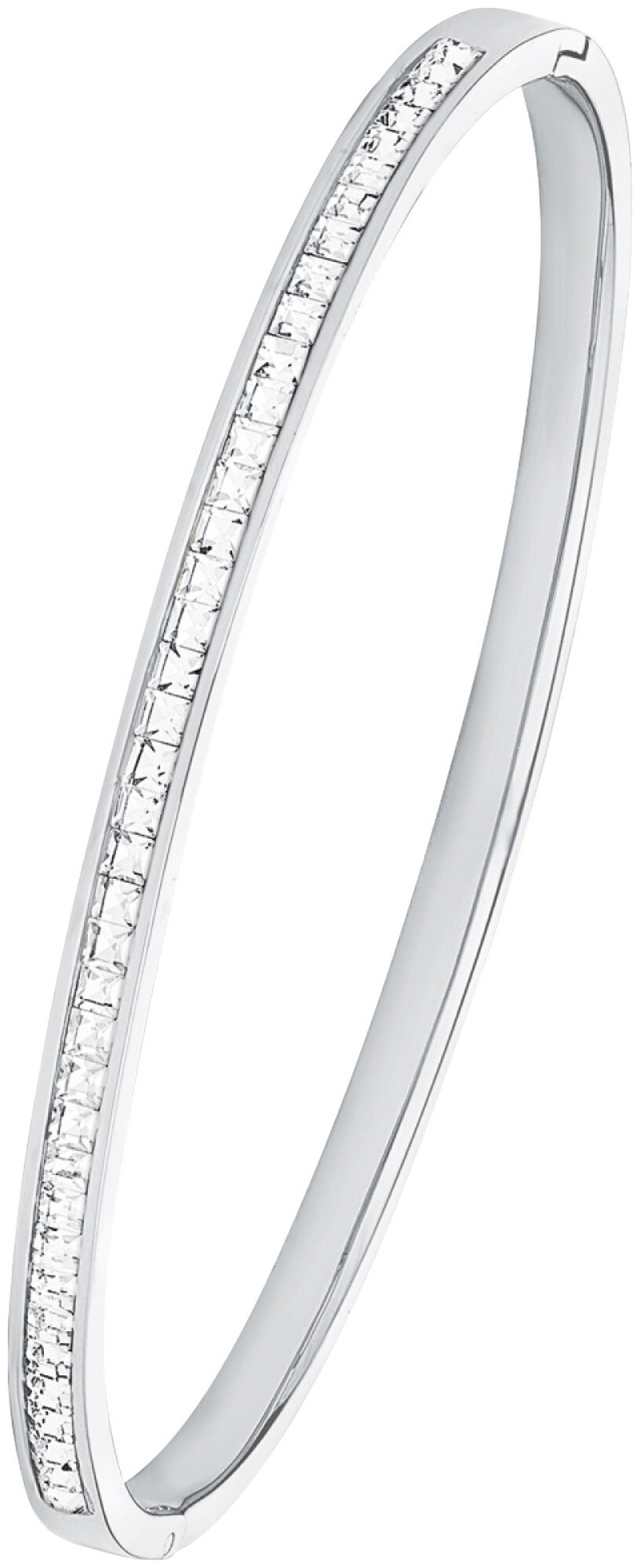 s.Oliver Armreif Edelstahl Silber 40 x 62 mm