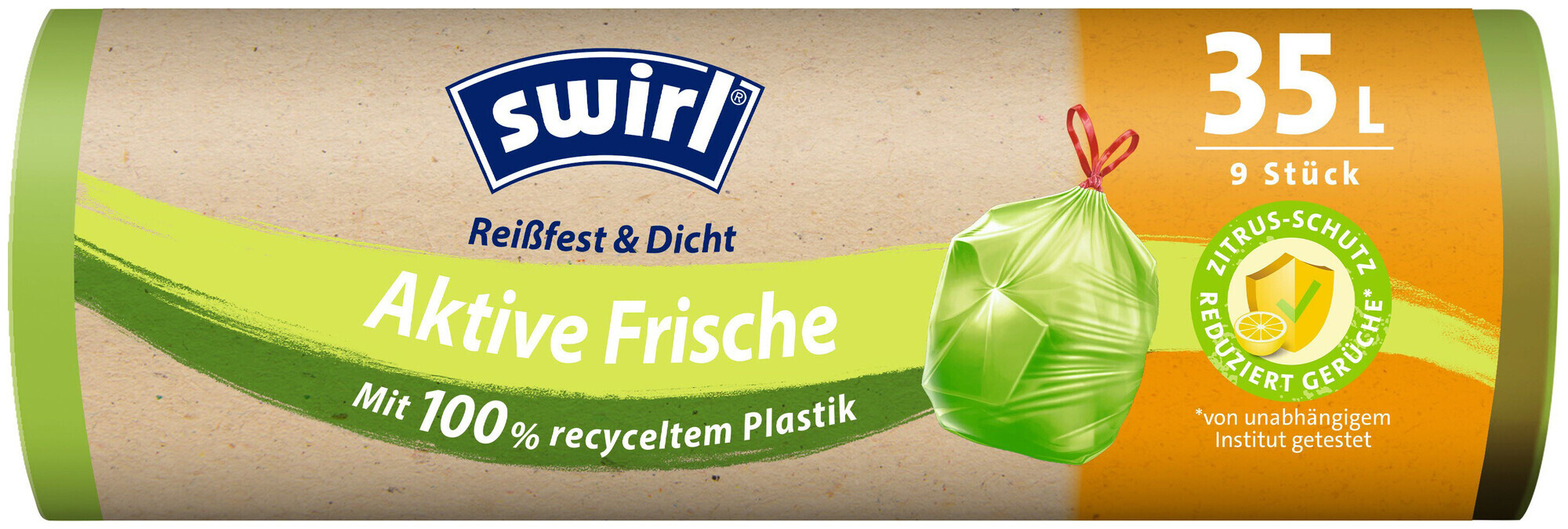 Image of Swirl Müllbeutel Aktive Frische 35 L