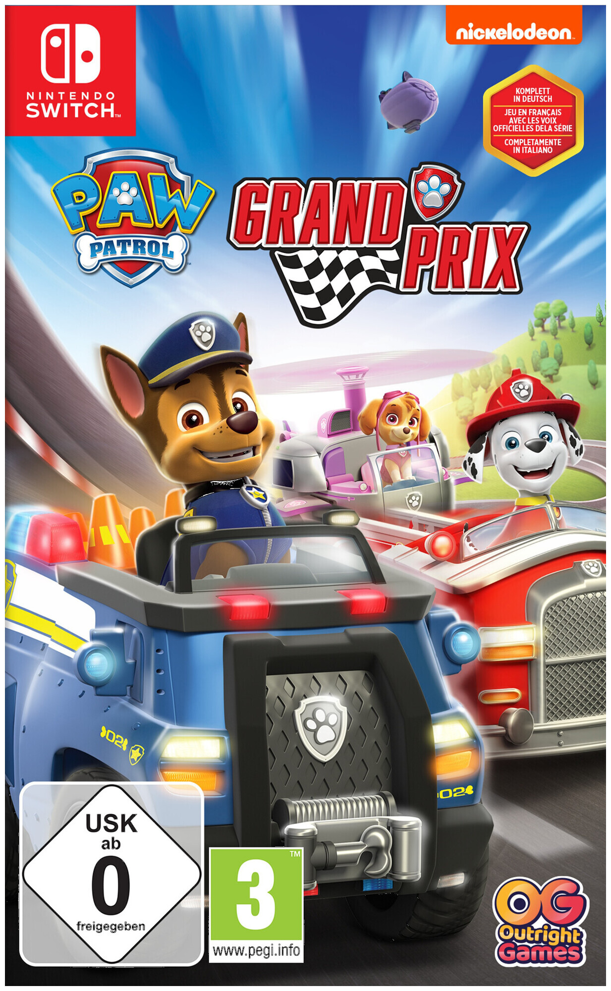 Image of Nintendo PAW Patrol - Grand Prix (De, IT, FR)