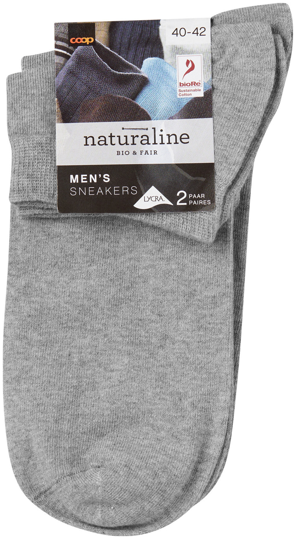 Naturaline Textil Naturaline Herren Sneaker Casual Duo Grau 43 - 45