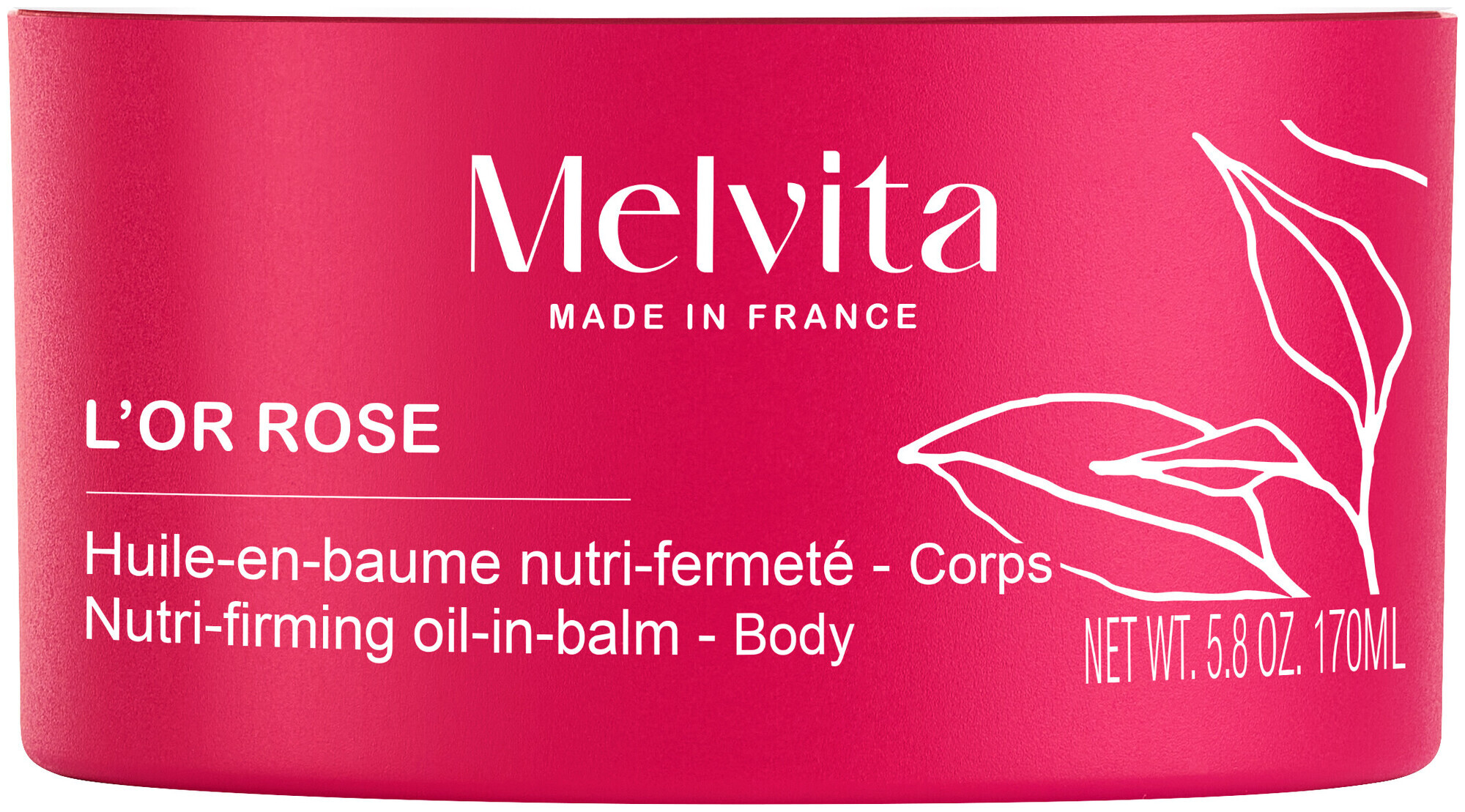 Melvita L'or Rose Straffender Balsam 170ml