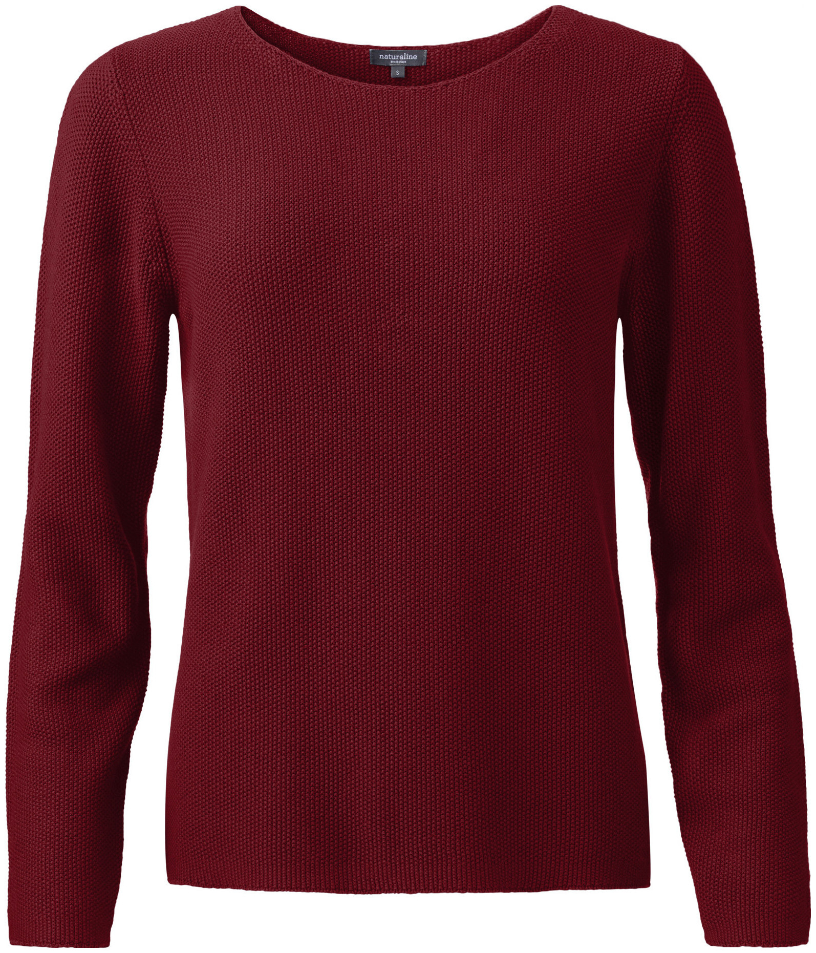 Image of Naturaline Textil Naturaline Damen Pullover rot S