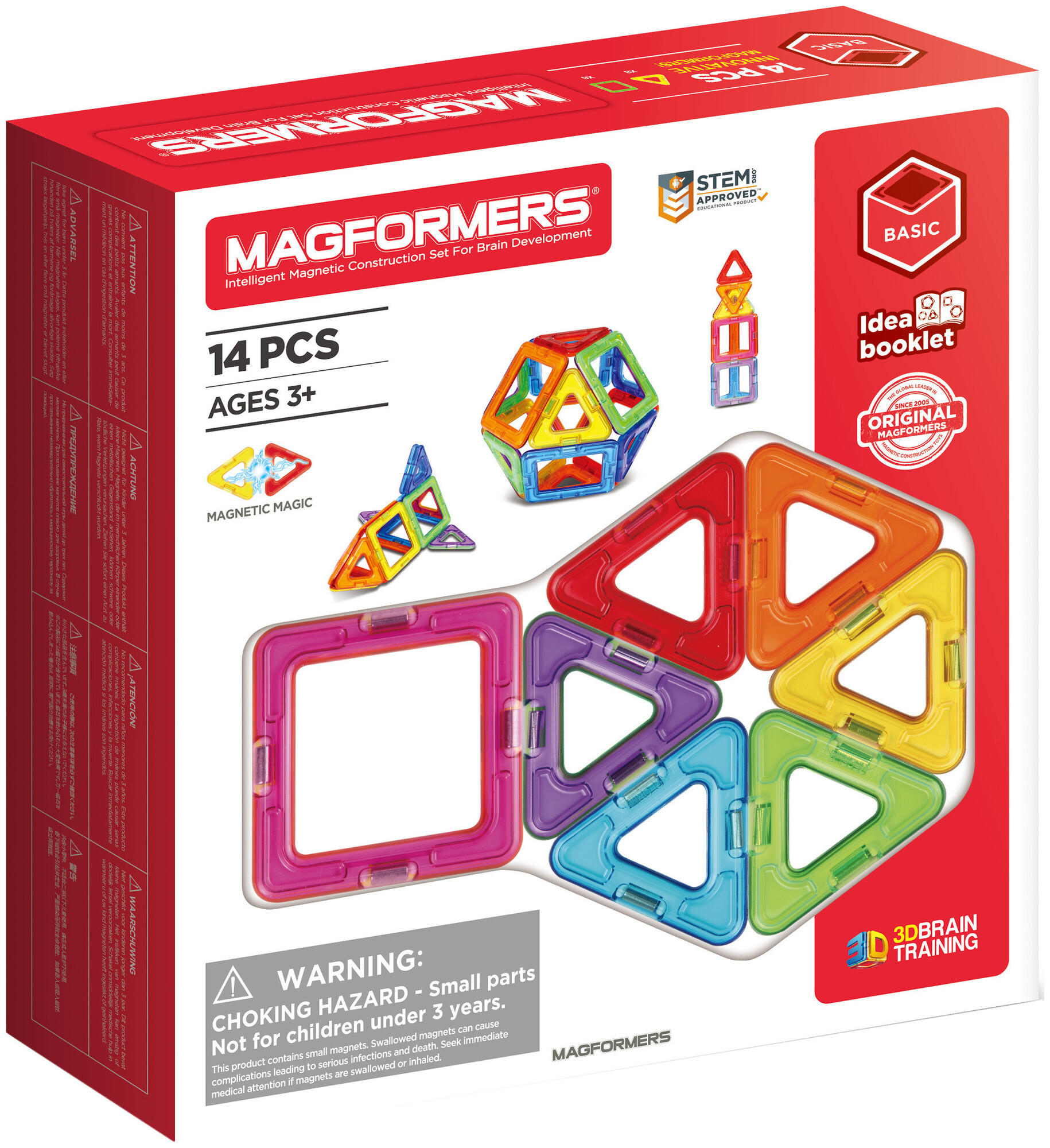 Image of Max Bersinger Magformers Frühes Lernspielzeug 14 Set