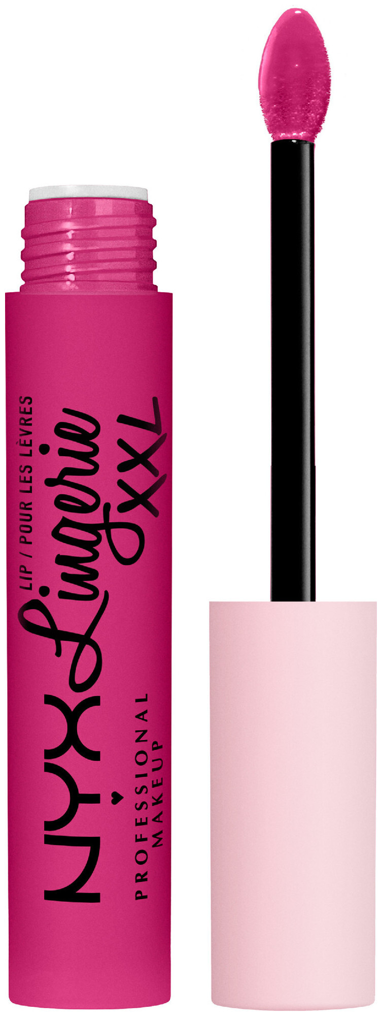 Image of NYX Professional Makeup Lip Lingerie XXL 19 Pink Hit Cool Toned Hot Pink, 4.0ml