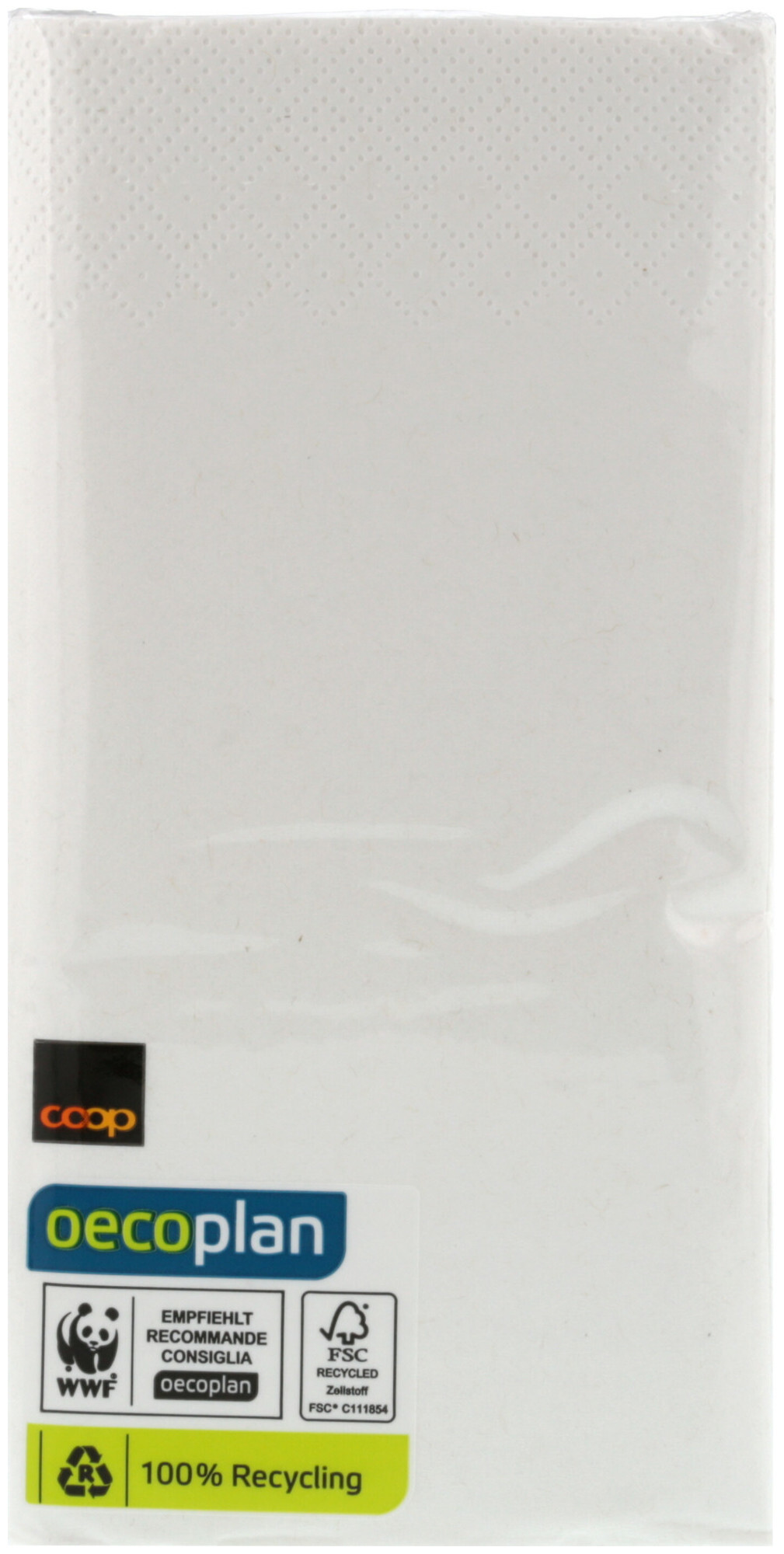 Oecoplan Servietten weiss 33cm 30 Stück