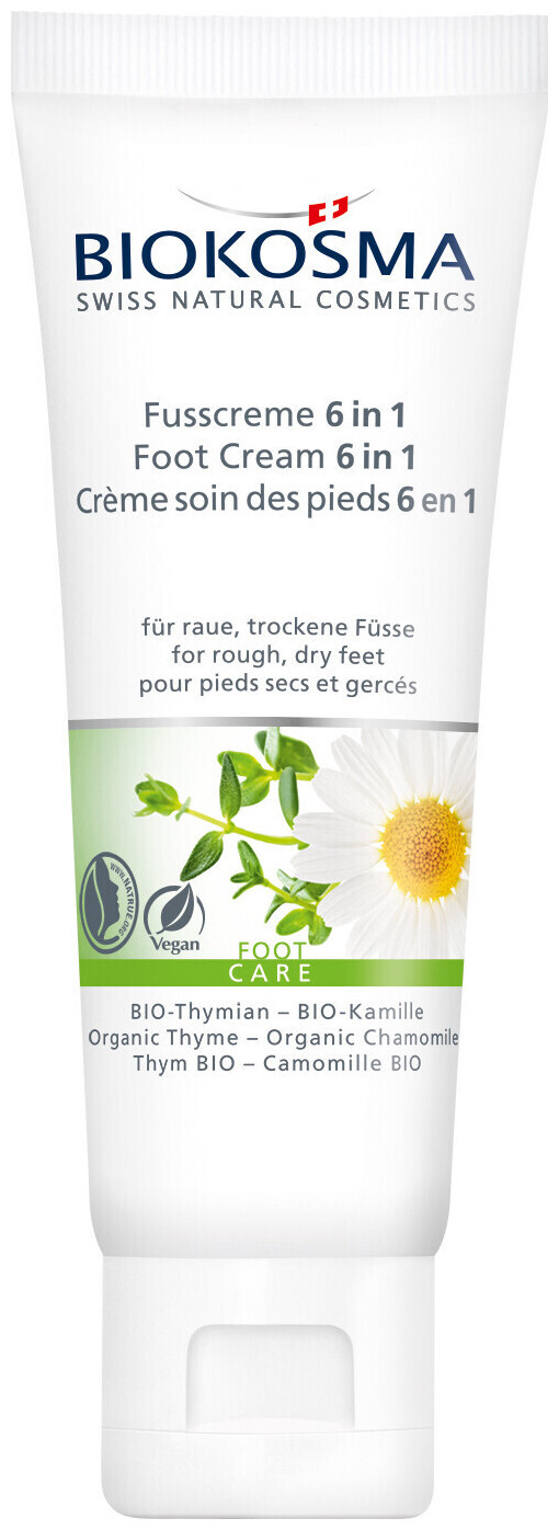 Image of Biokosma Fusscreme 6 IN 1 Bio-Thymian – Bio-Kamille 20ml