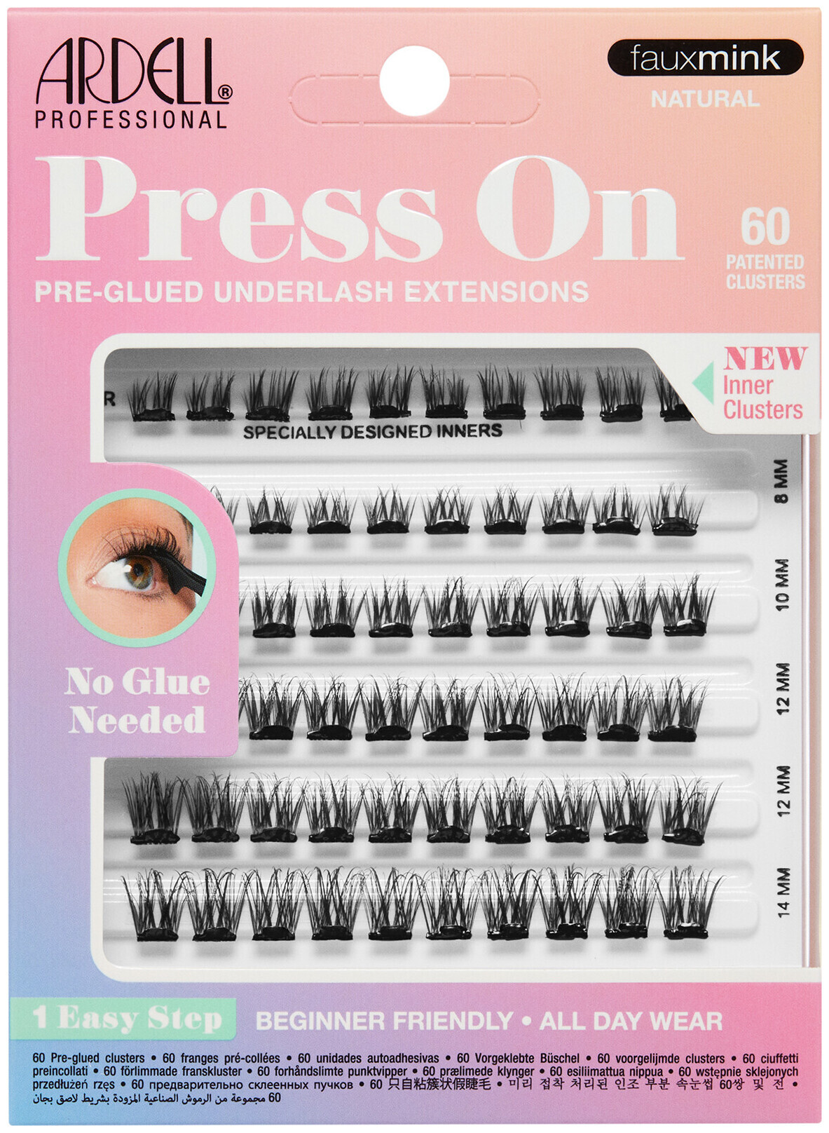 Image of Ardell Press On Multipack Faux Mink Natural