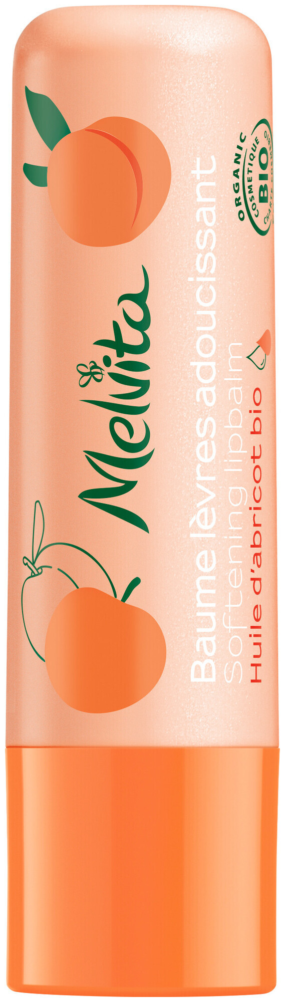 Image of Melvita Geschmeidig pflegender Lippenbalsam mit Bio-Aprikosenöl 4,5g