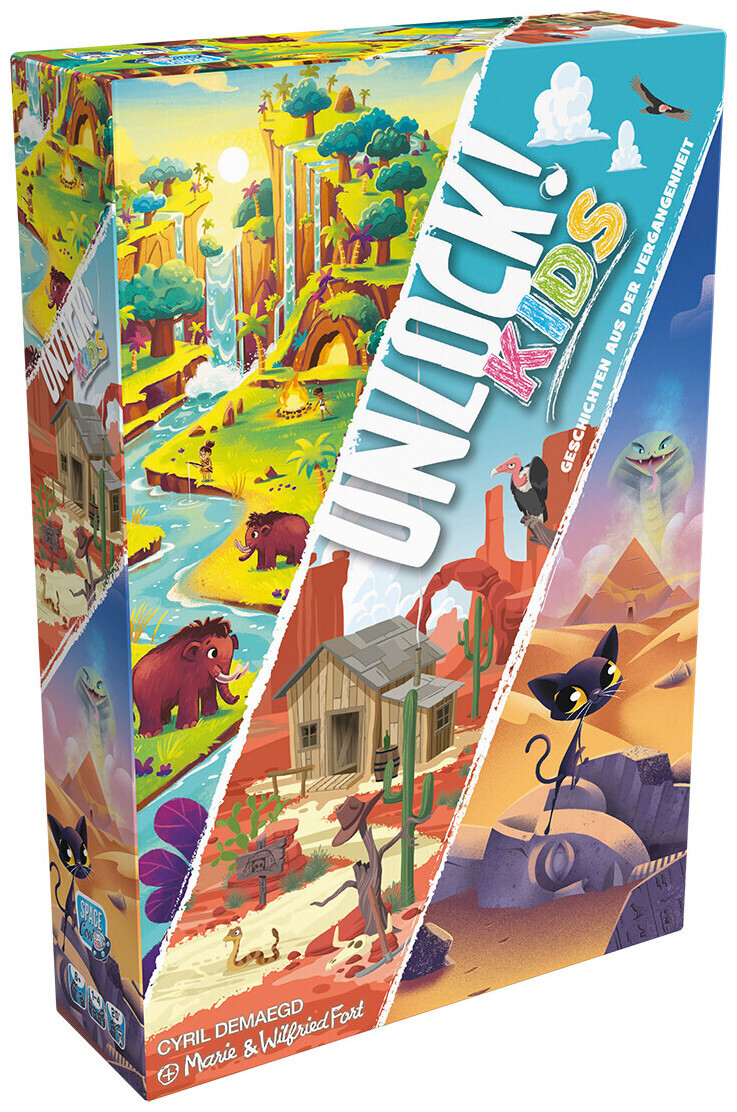 Image of Asmodee Unlock! Kids: Geschichten aus der Vergangenheit (Deutsch)