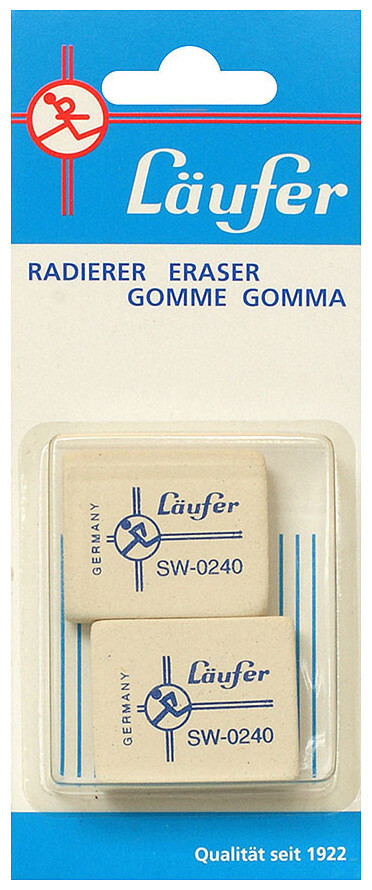 Image of Läufer Radiergummi Soft 240 2 Stück