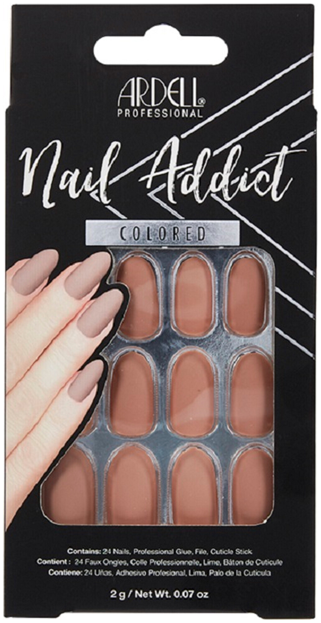 Image of Ardell Nail Addict Colored Barely There Nude